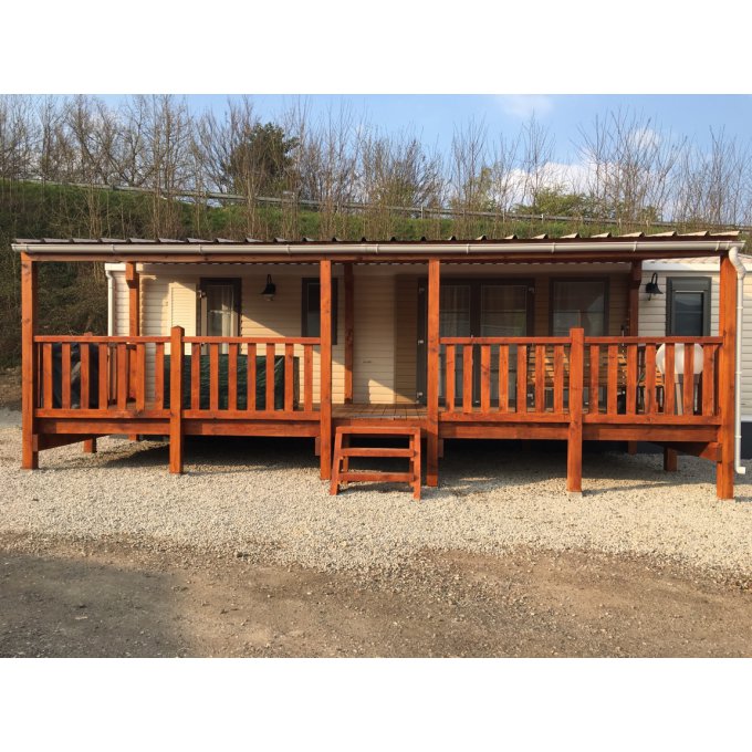 terrasse mobil home 8X3M